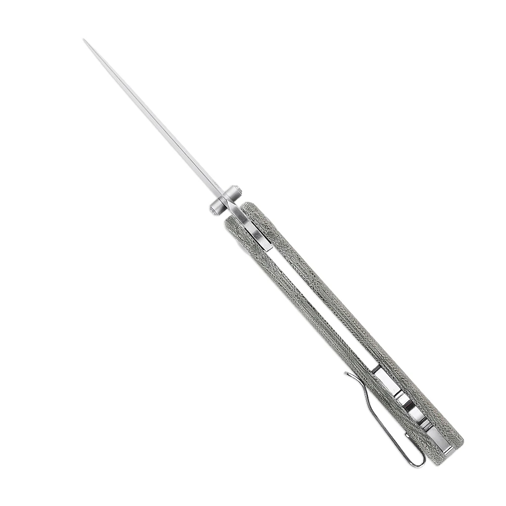 Тактический нож Kizer T1 V3490C1 новинка 2022 зеленая ручка из микрокарты со стальным