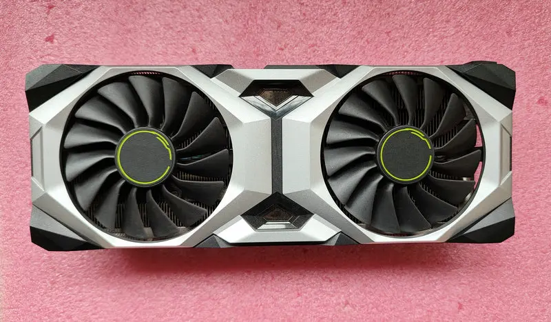 Оригинальный радиатор-кулер для видеокарты MSI RTX2080Ti SUPER VENTUS OC с задней пластиной