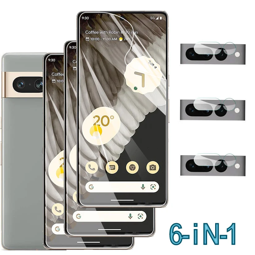 

Hydrogel Film For Google Pixel 7 Pro Screen Protector Pixel7 Pro Transparent Soft Film Pixel 7Pro Pixel7Pro Smartphone Curved Full Cover Protective Hidrogel Pixel 6 Pro 7 6A Not Glass