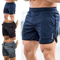 quick dry running shorts men sports jogging fitness shorts gym running pants polyester casual gym clothing