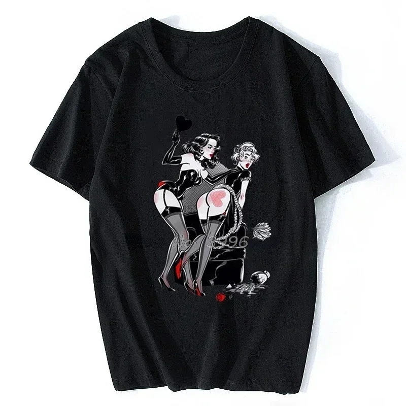 Мужская Уличная одежда забавная Винтажная футболка с черным юмором для БДСМ и