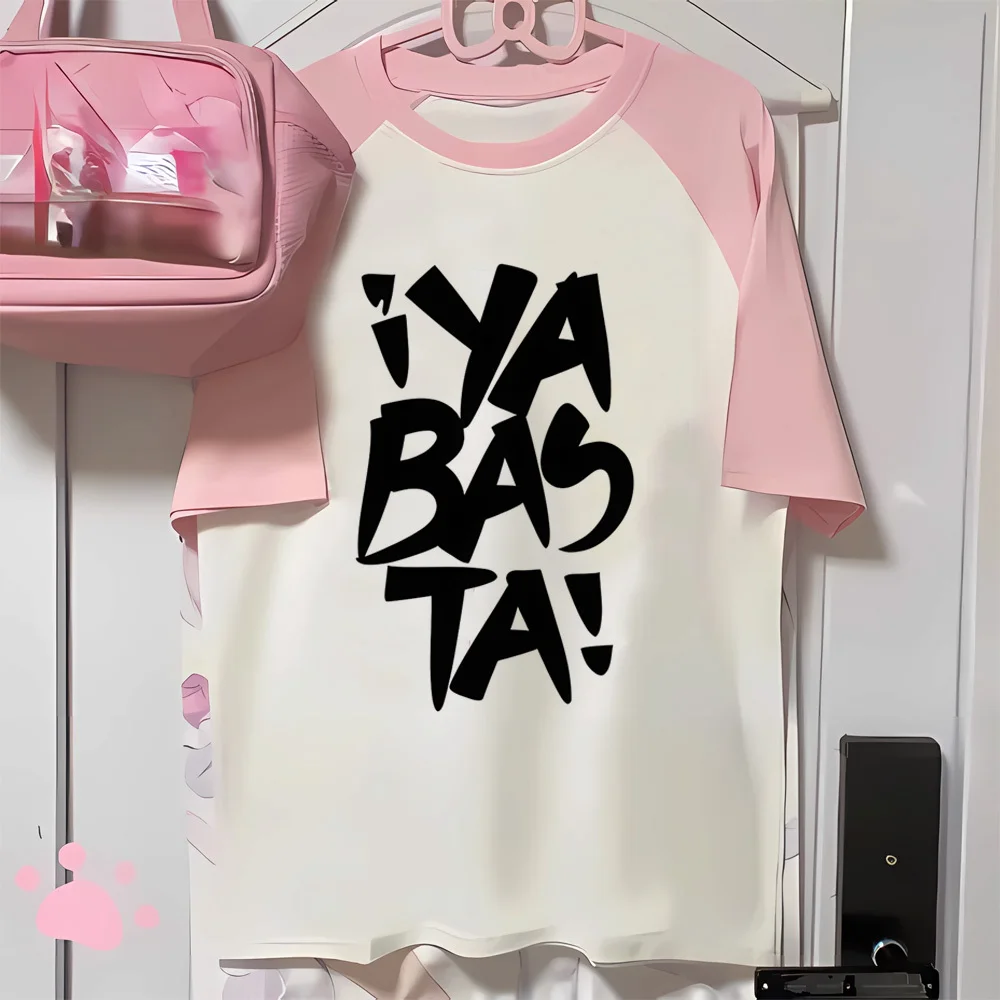 Футболка Basta для девочек красочная поп-культура Харадзюку винтажная дышащая