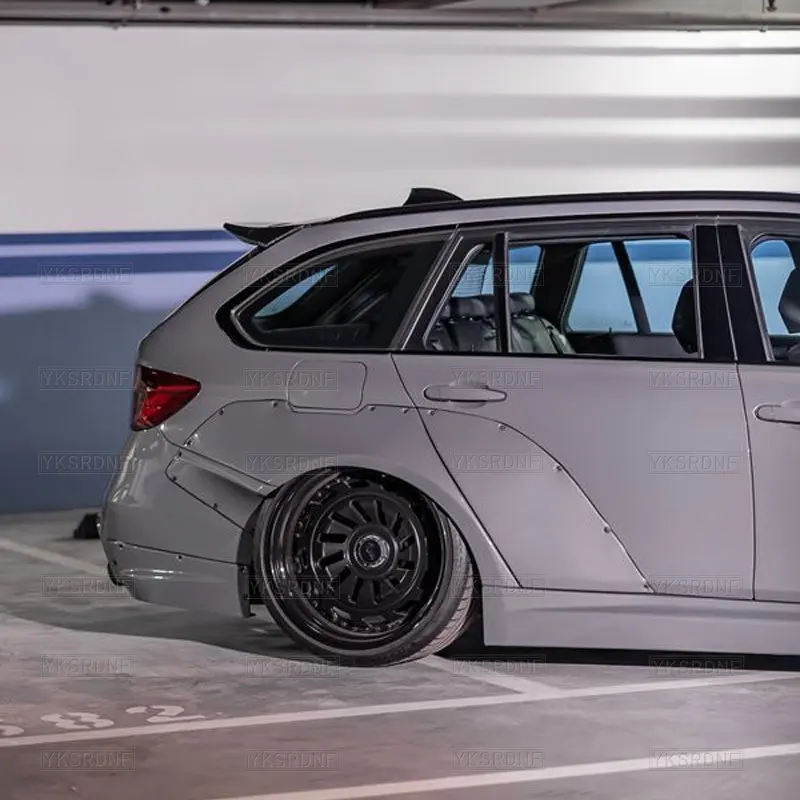 Фото Карбоновый спойлер-«утиный хвост» для BMW F31 3 серии Touring Wagon 320i (2013-2018), оптовая продажа, заднее крыло на крышку багажника №2
