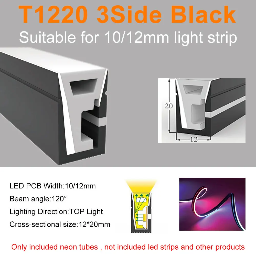 

Неоновая силиконовая трубка LMODA RGB 1-5 м