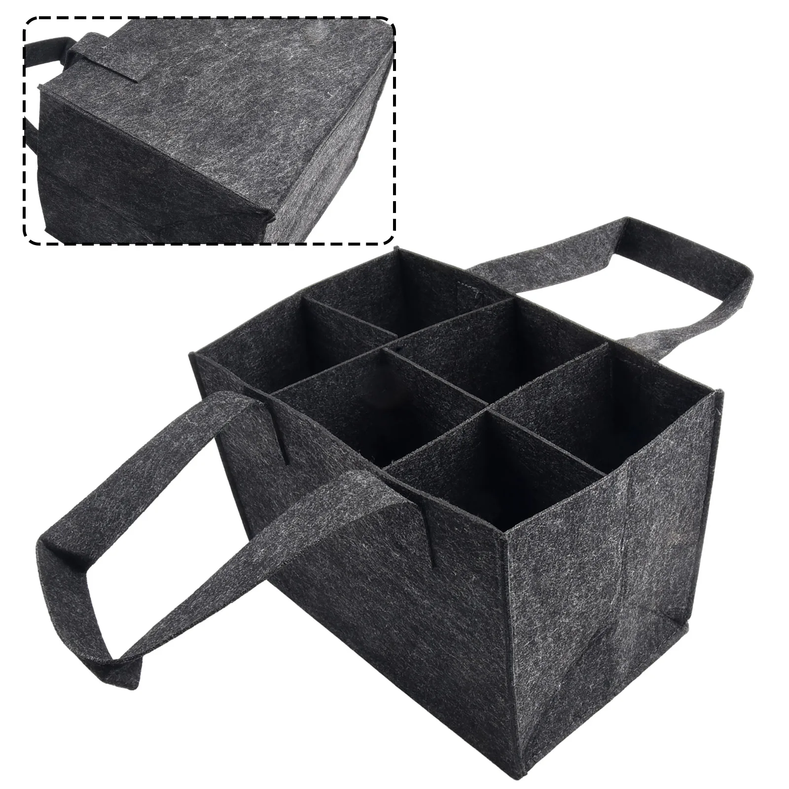 Фетровая сумка для винных бутылок