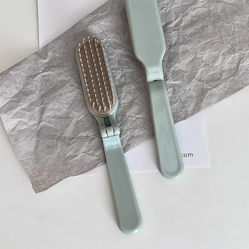 Расческа для укладки волос на воздушной подушке Мини Складная расческа Женская