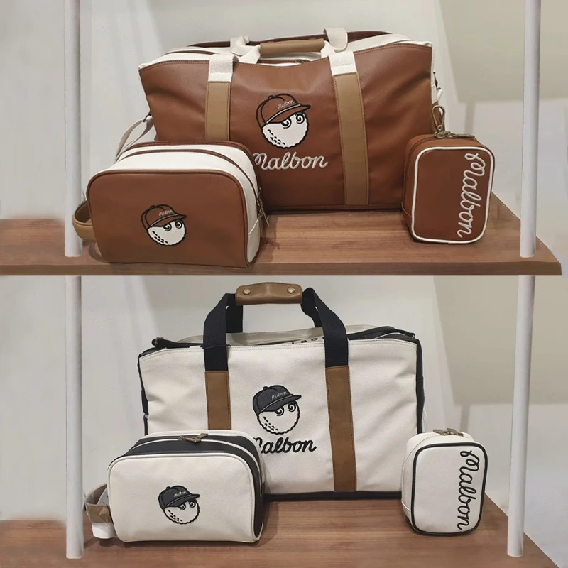 

New MALBON golf clothing bag men's and women's clothing bag messenger bag golf clothing bag fashion trend