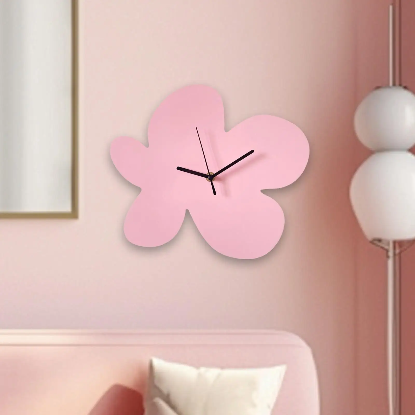 

Настенные часы MagiDeal с цветами