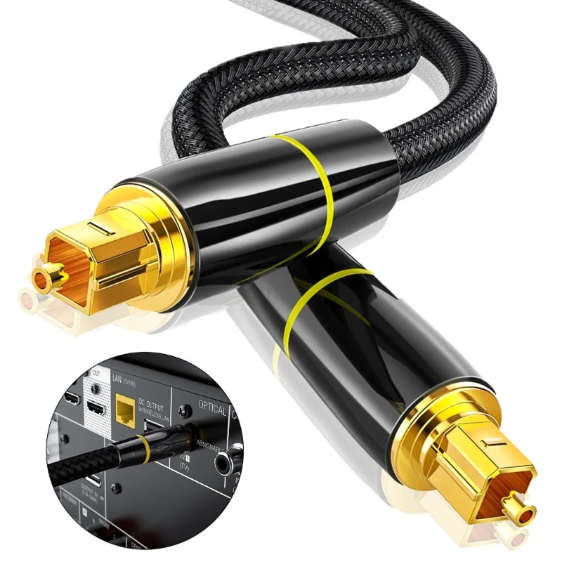 SPDIF 5,1 цифровой оптоволоконный шнур для домашнего кинотеатра, кабель, звуковая панель, ТВ-Xbox, прожектор для телевизора