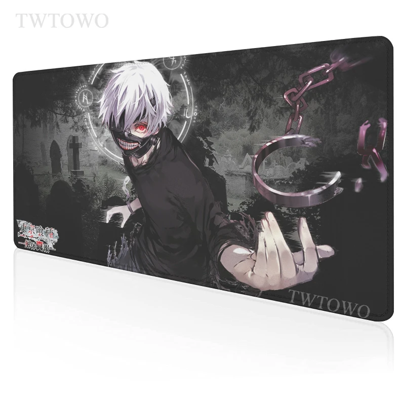 

Anime Tokyo Ghoul Mouse Pad Gamer New HD Computer keyboard pad Mouse Mat Desk Mats Natural Rubber Laptop Carpet Gamer Table Mat