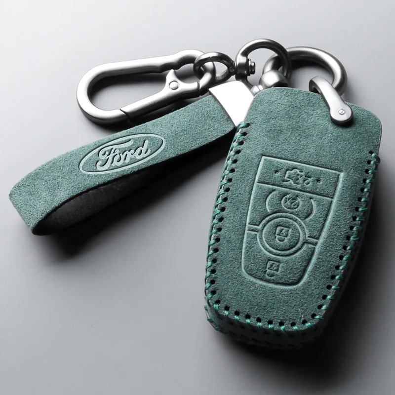 

Car Key Case Cover Shell ALCANTARA For Ford Focus 2 3 4 MK2 MK3 MK4 Kuga Edge Mondeo Fusion Ecosport Fiesta Suede Accessories