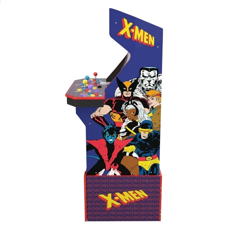 Для Arcade1Up X-Men 4 игрока аркадная машина (с подставкой и табуретом)-электронные игры