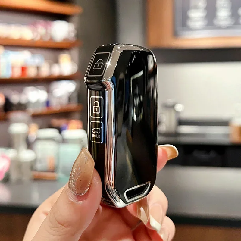 

Чехол для автомобильного ключа из ТПУ, брелок для KIA Sportage R GT Stinger Sorento Ceed Cerato Forte Niro Soul Telluride, защита без ключа