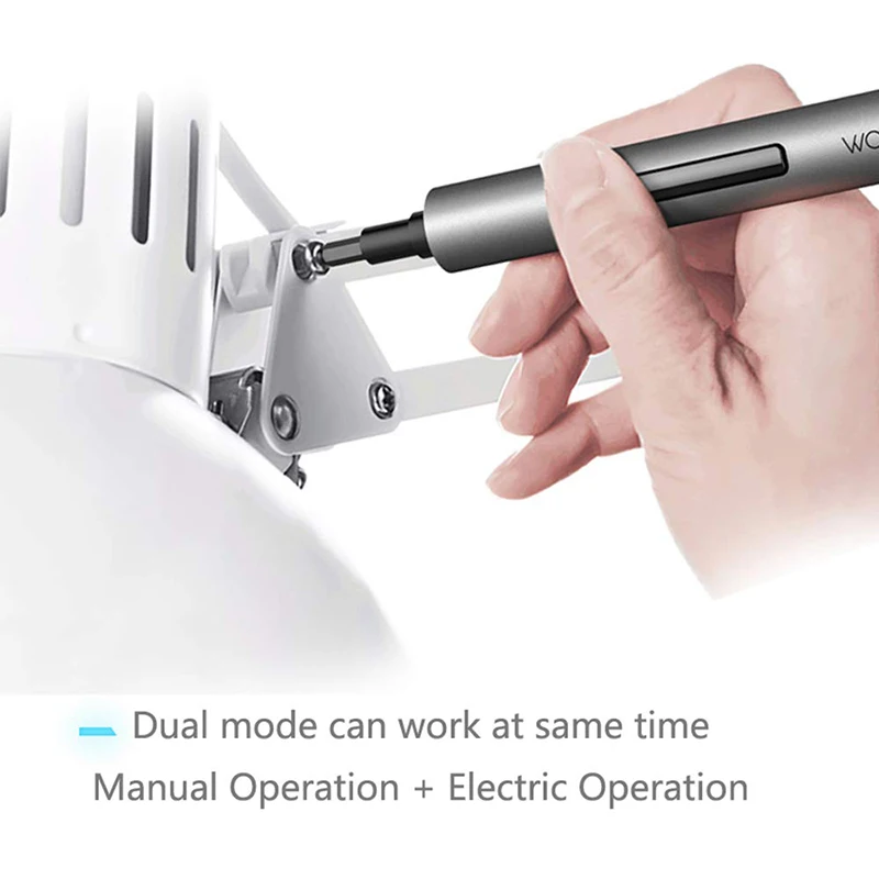 original wowstick 1f 64 in 1 mini electric screwdriver kit for phone laptop cordless rechargeable led power screw driver free global shipping