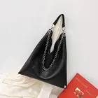 Вместительные сумки на плечо для женщин, кожаная сумка через плечо с цепочкой, роскошные дизайнерские дамские сумочки, тоут
