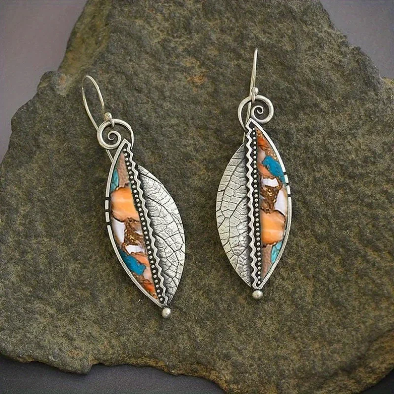 Бирюзовые серьги