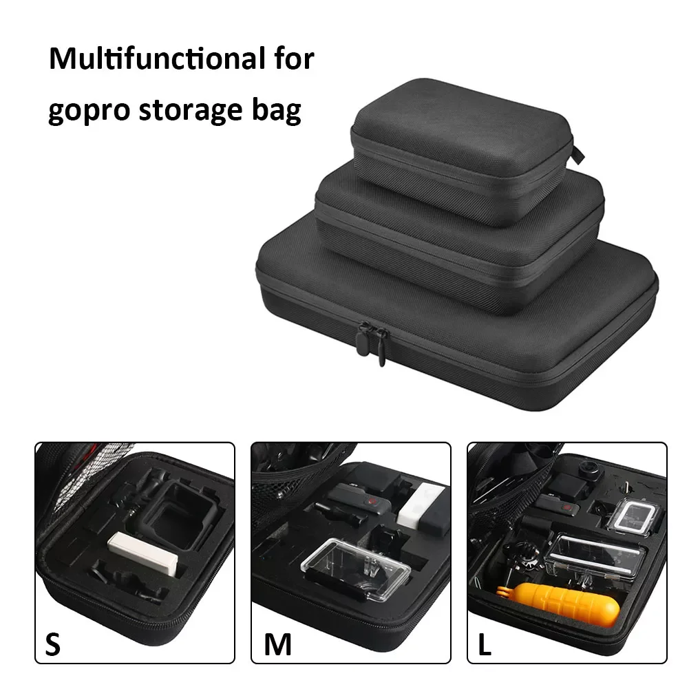

EVA Hard Shell Carrying Case for GoPro 9 8 7 6 5 SJCAM YI Action Camera Accessories Shockproof Travel Storage Carry Case