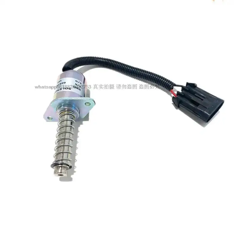 12 В A220 553 753 S70 S150 S250 T190 S160 Детали экскаватора Соленоид отключения 6690563 6681513 6667993