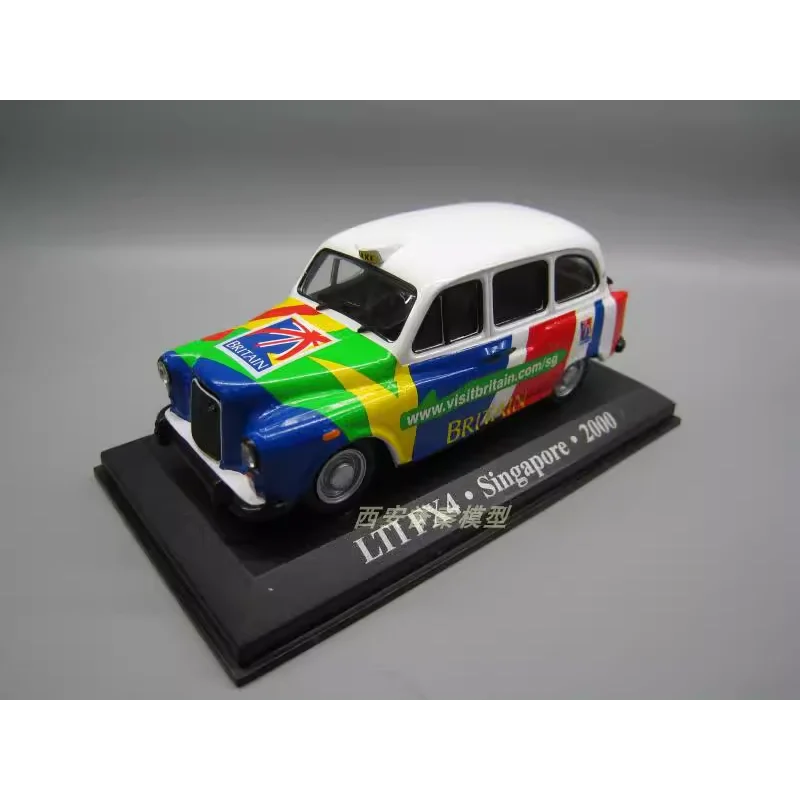 Фото Коллекционная модель автомобиля IXO 1/43 LTI FX4 SINGAPORE 2000 TAXI из литого металла, сувенир, украшение для витрины, подарок №2