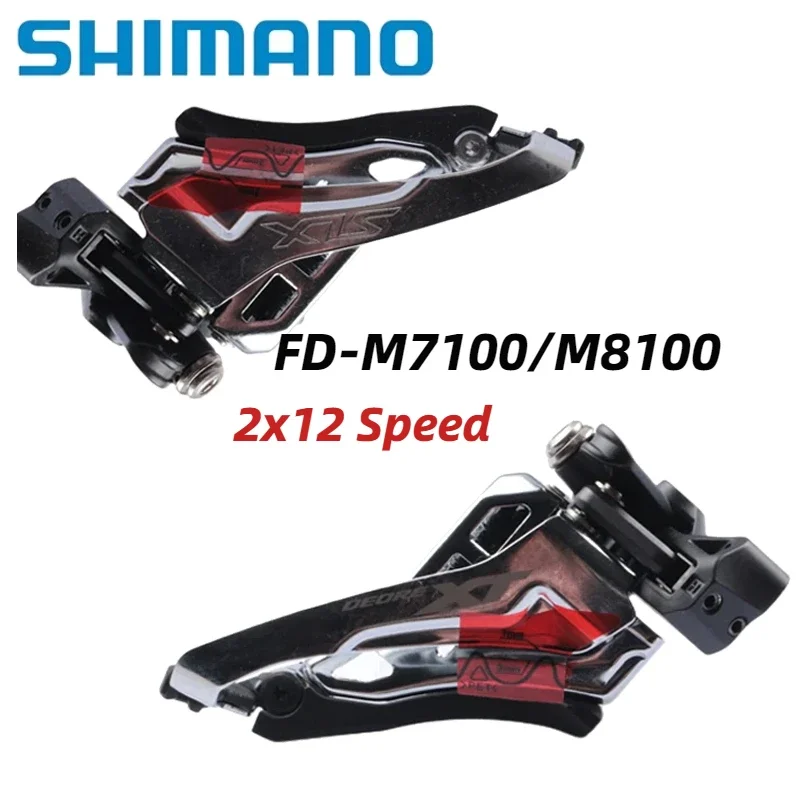 Передний переключатель передач SHIMANO XT SLX M8100 M7100 2 скорости передний для горного