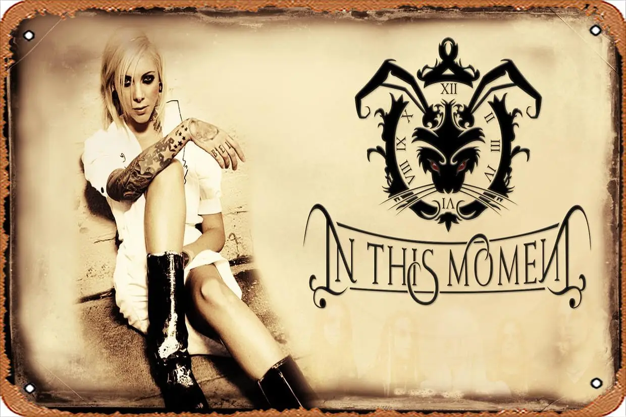 Mr Brnk n Ths Moment Musc Bnd Desgm от zzelfre Retro Metl Sgn for Grden Club Outdoor ndoor Home Wll Decortve 8x12 nch