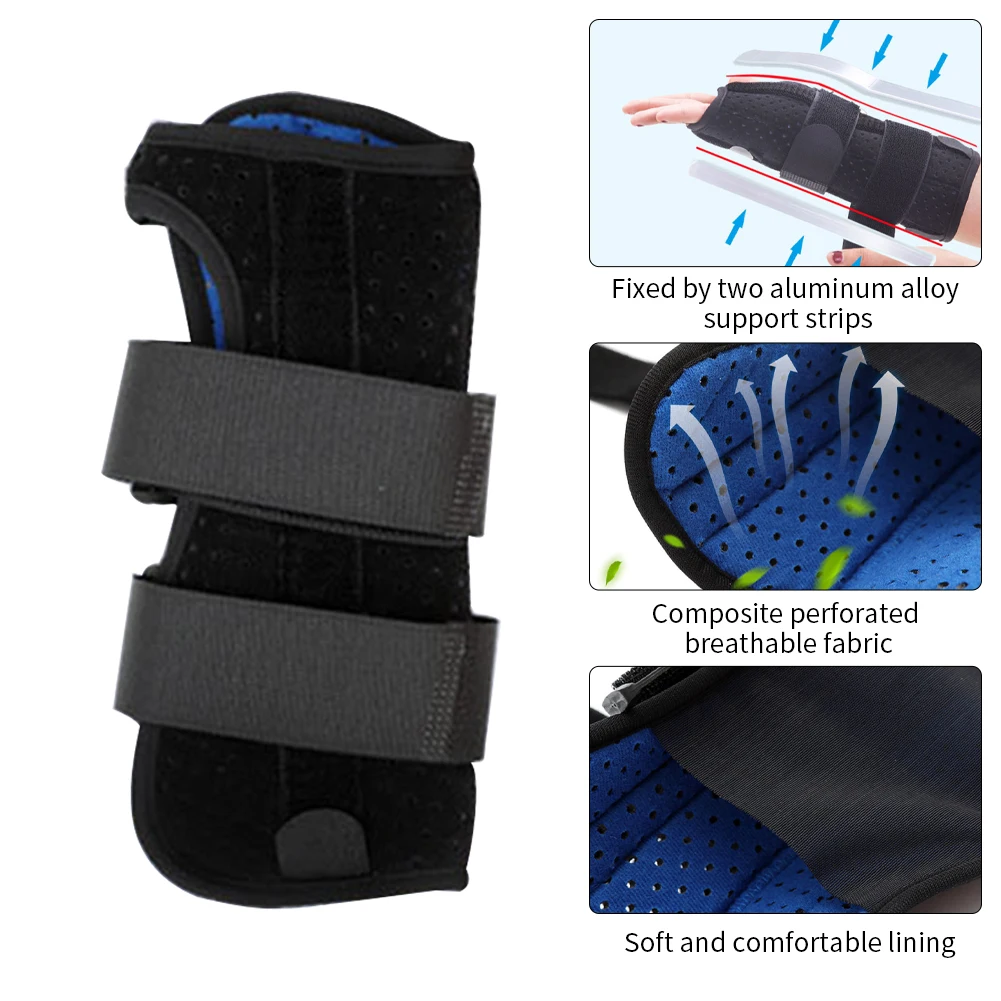 

Soft Tendonitis Injury Recovery Breathable Brace Summer Wrist Splint Carpal Tunnel Removable Comfortable Right Left Pain Relief