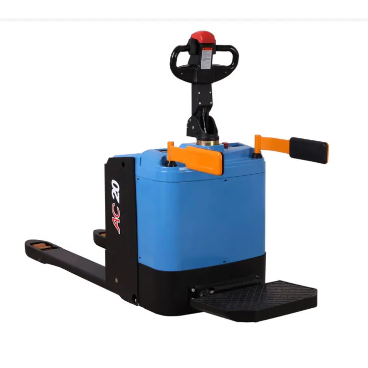 2Ton Economical Electric Pallet Truck AC motor walkie, ride on with factory price