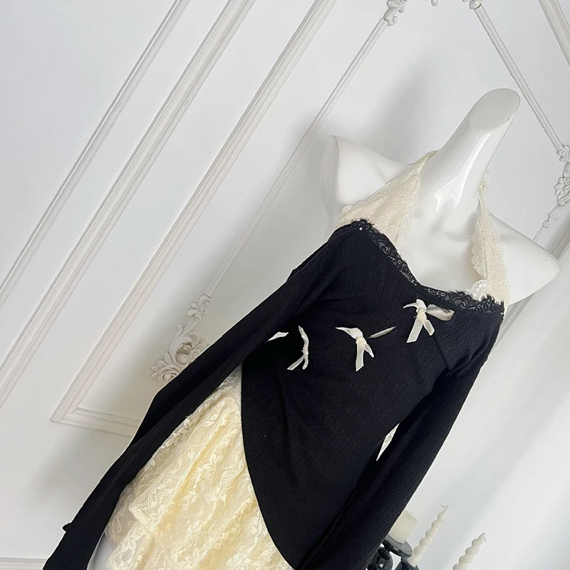 LUZHEN оригинальный нишевый дизайн вязаные комплекты из двух предметов новинка 2024