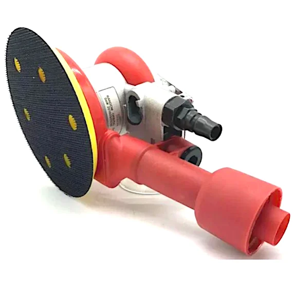 

Powerful 0.3 hp (210W) motor pneumatic random orbital sander delivery with extrusion kit single handed tools