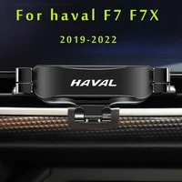 car phone holder for haval f7 f7x 2020 2021 2022 car styling bracket gps stand rotatable support mobile support