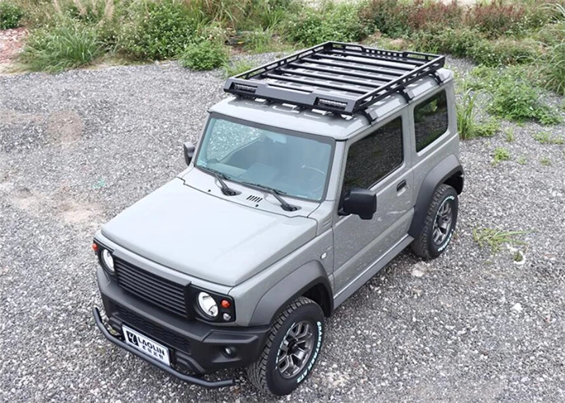 Для Suzuki Jimny JB64 JB74 2019-2025 багажник на крышу верхняя платформа перила поперечина