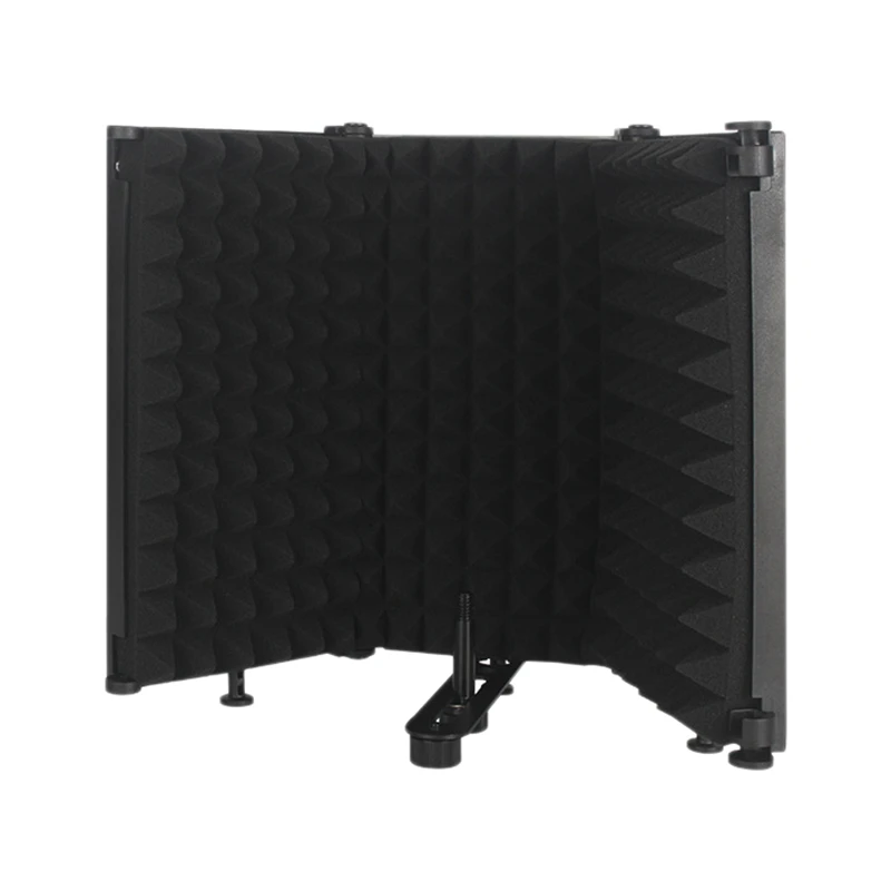 

Microphone Isolation Shield, Professional Studio Recording Equipment for Sound Booth, Suitable for Blue Yeti Other Mic