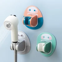 hole free shower bracket shower head hanging seat fixed suction cup bathroom accessories universal adjustment shower holder pop