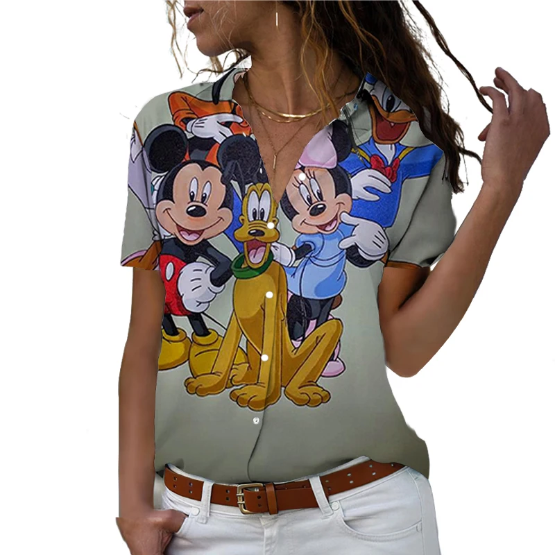 2024 бейсбольная Униформа Disney Elf Aladdin с 3D принтом Повседневная модная пуговицами на