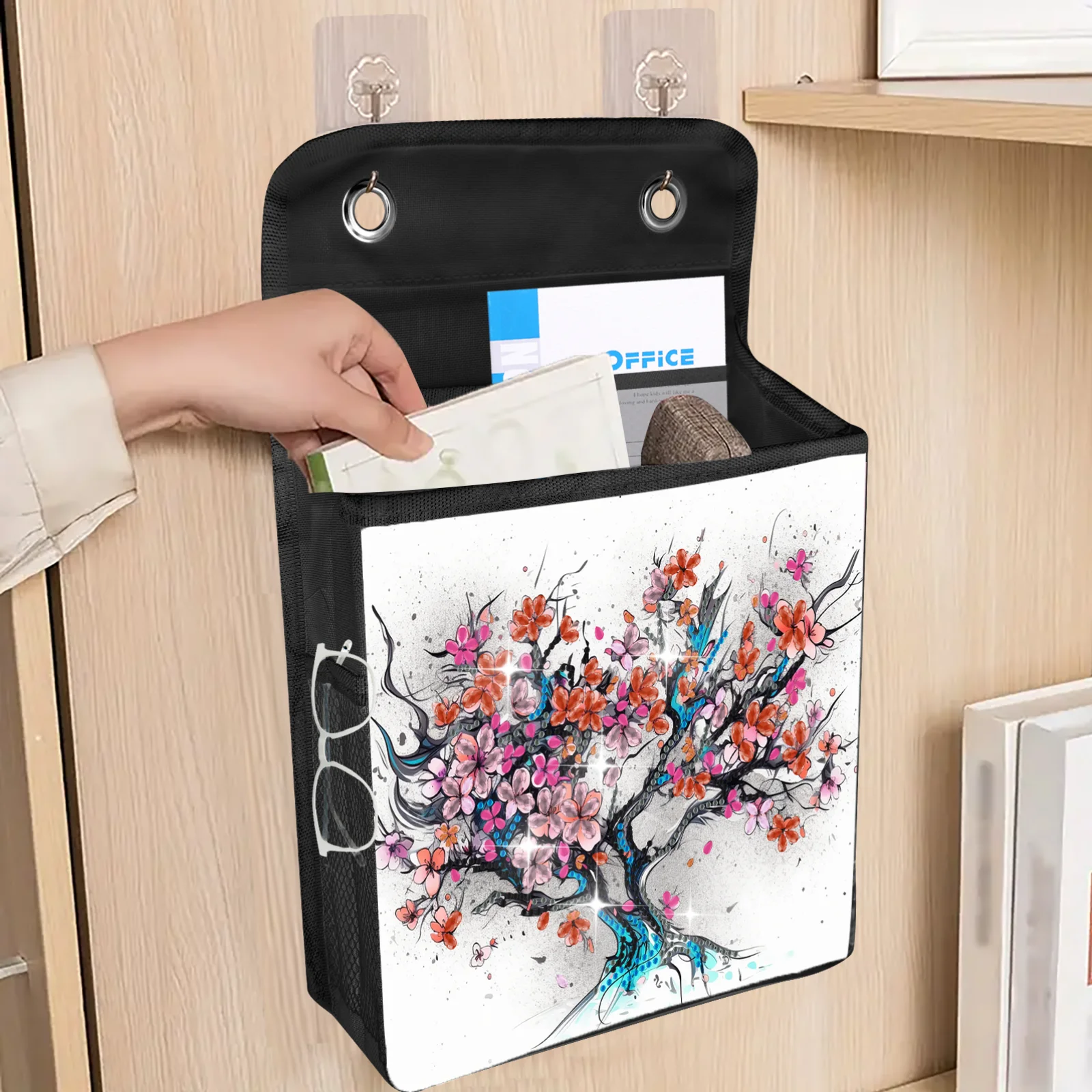 Популярная креативная подвесная сумка для хранения с алмазной живописью