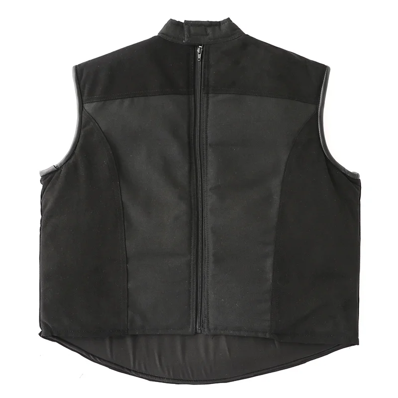 Fencing Canvas Clothes Fie Top Coach Cowhide Sleeveless Vest Jacket Coat Escrime Epee Clothing Blade Fencing Sport Equipments