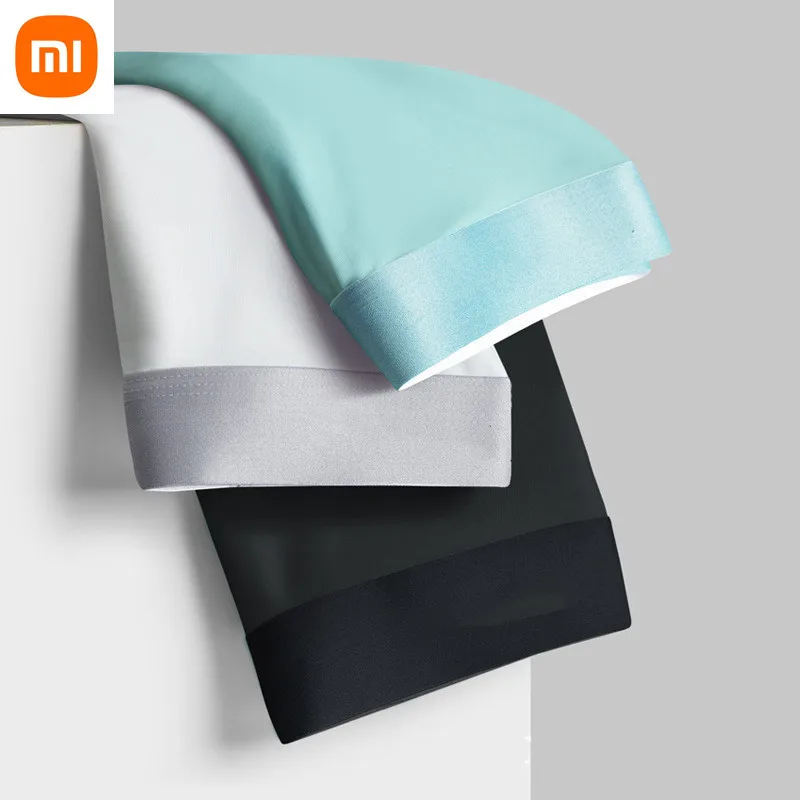 

Xiaomi Mijia 3pcs/set Graphene Men Underwear Panty Man Boxer Shorts AAA Antibacterial Ice Silk Panties Men's Breather Underpants