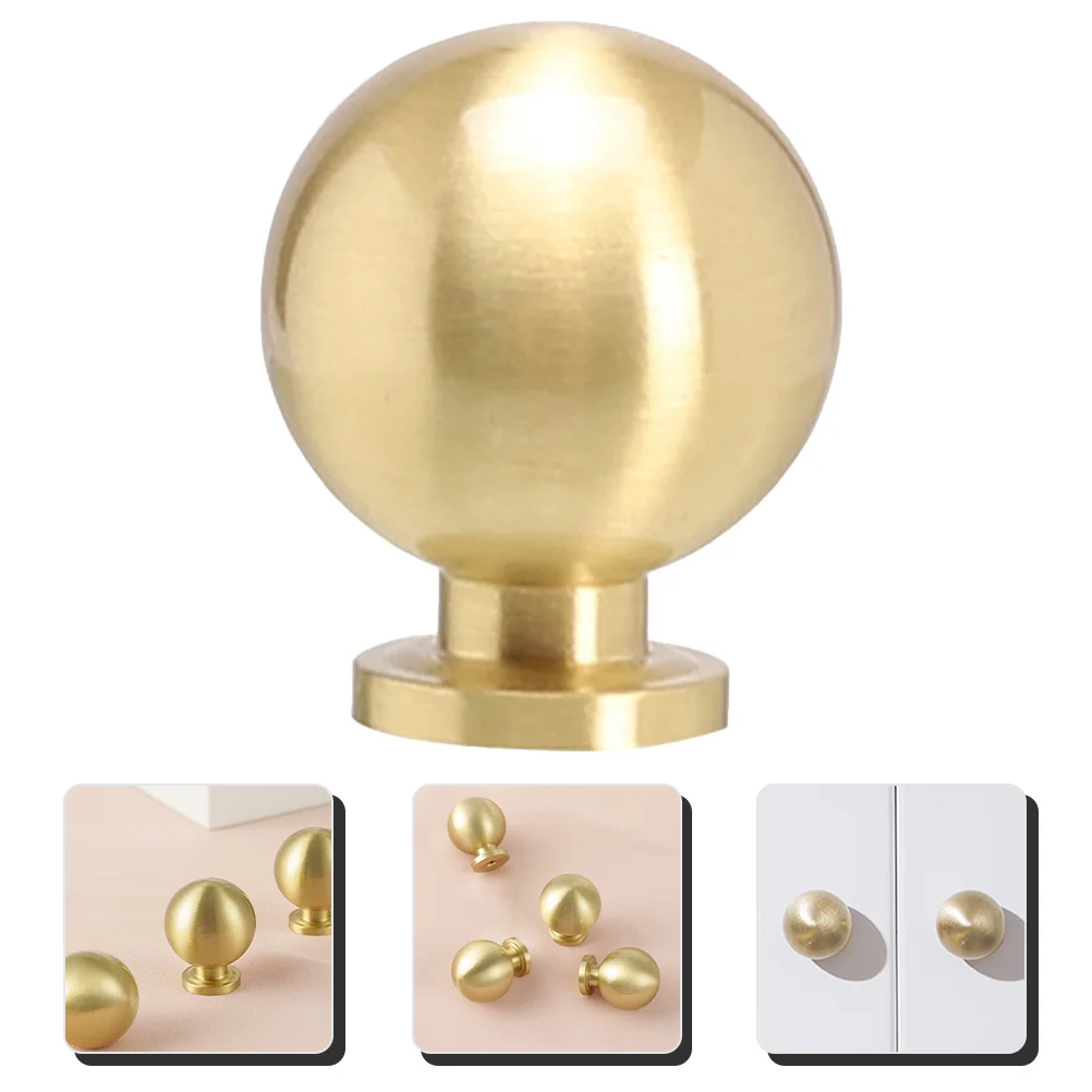 

Dresser Pulls Knobs Cabinet Door Knobs Metal Cabinet Knobs Wardrobe Handles Dressers Closet Ball Handle Brass Gold Drawer Knobs