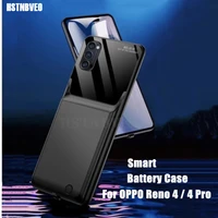 hstnbveo 6000mah power bank charging cover for reno 4 pro battery case powerbnak case battery charger cases for oppo reno 4