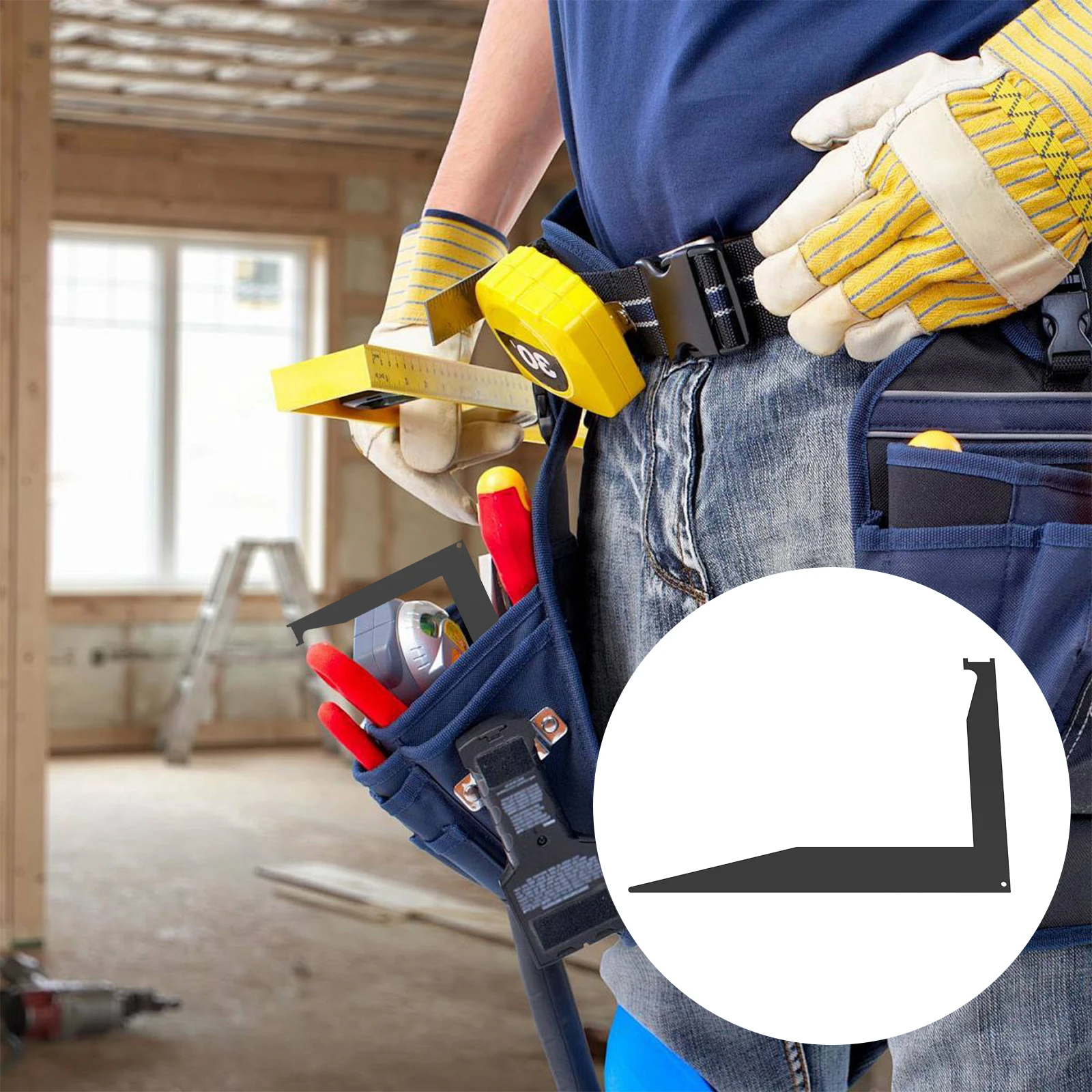 3 шт. многоразовые пластиковые инструменты для пожарных с эргономичной ручкой