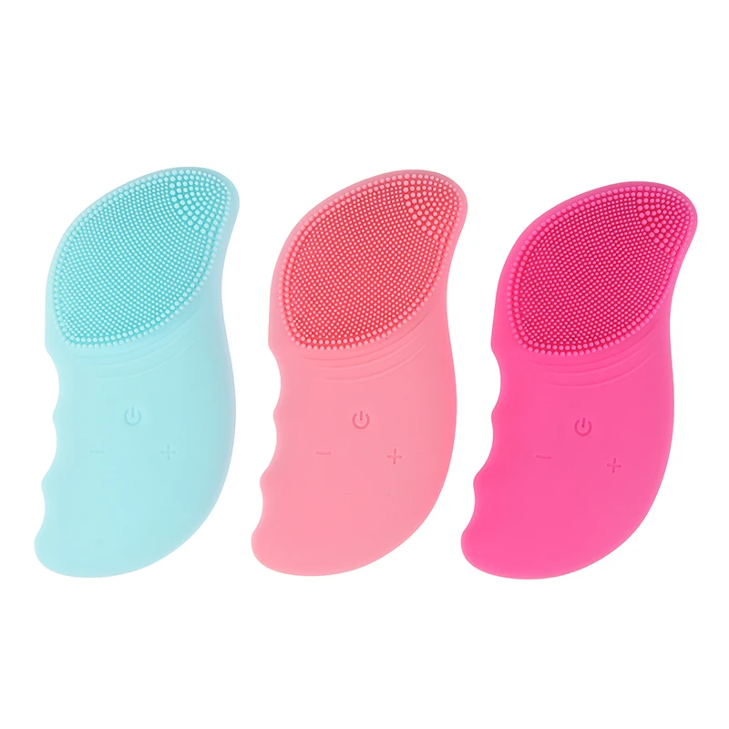 

Electric Silicone Facial Cleansing Brush Face Skin Cleaning Massager Cleaner USB Deep Removal Pores And Blackhead skin contusion