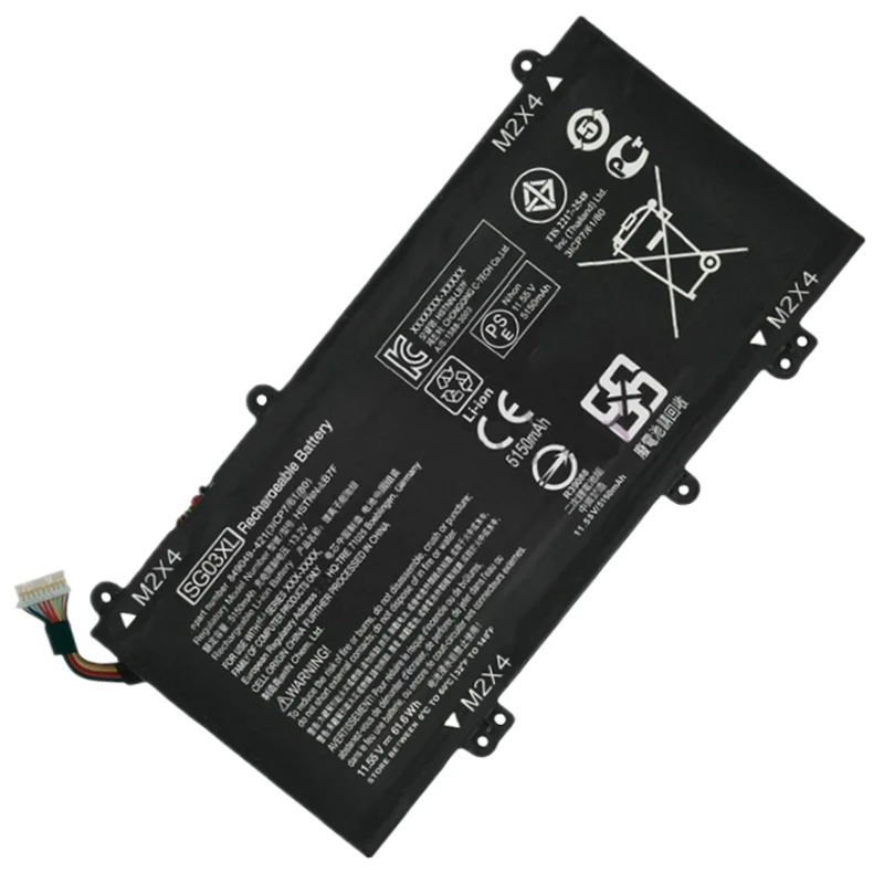 Новый аккумулятор SG03XL для HP Envy M7 U009DX U109DX 17T U000 U100 17 U018CA U153NR U163CL U175NR U193MS U220NR U177CL U275CL