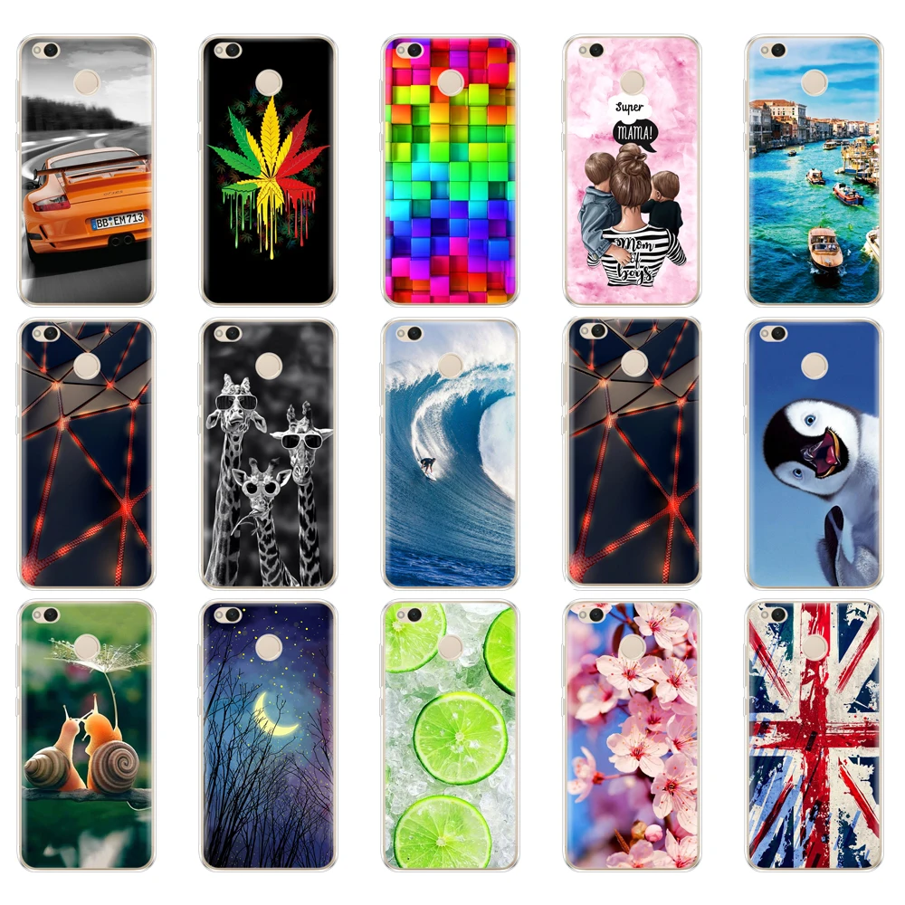 Чехлы для xiaomi Redmi 4X чехол силиконовый милый Pro телефона |