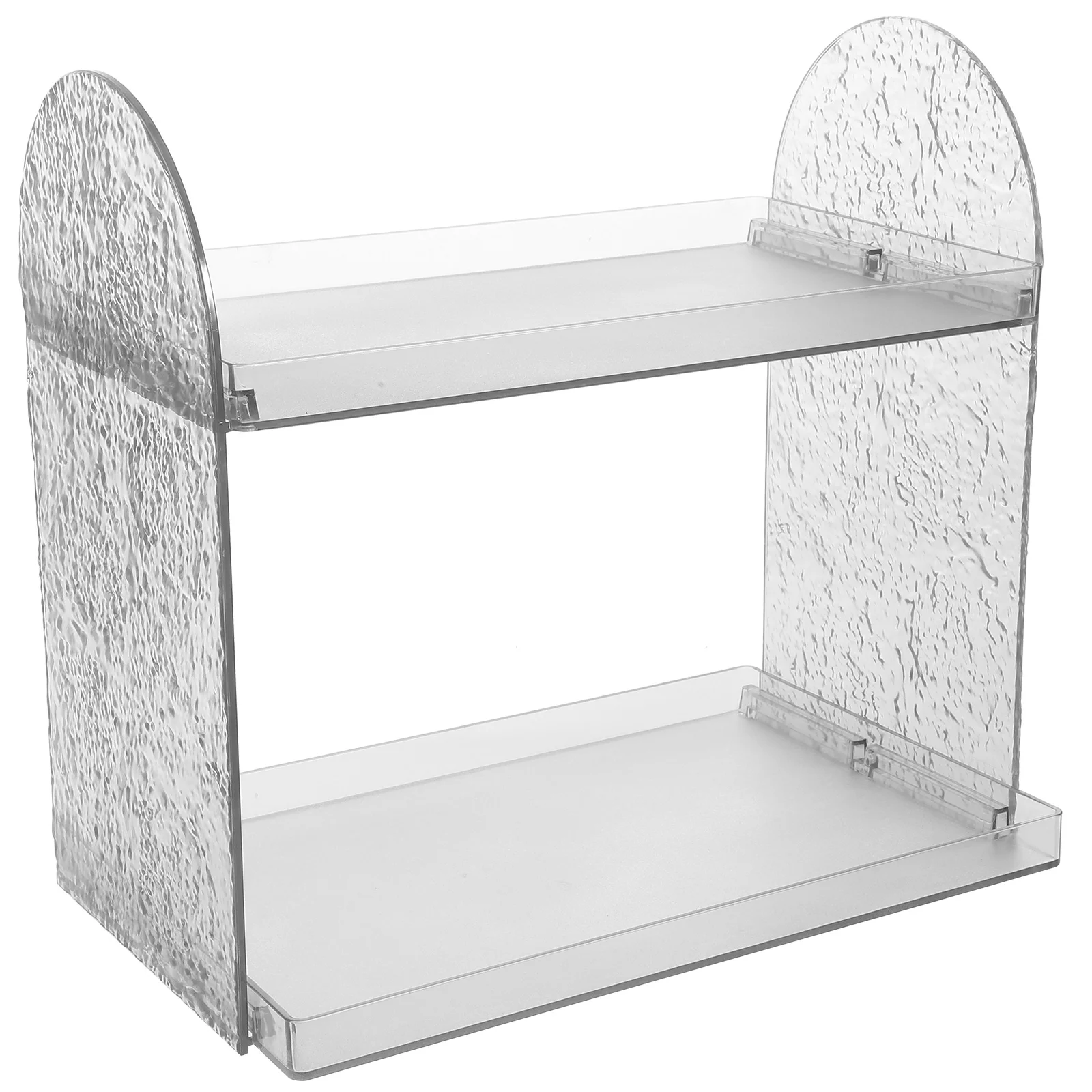 

Display Cases Water Waves Make Up Organizers And Storage Makeup Holder Plastic Clear Vanity