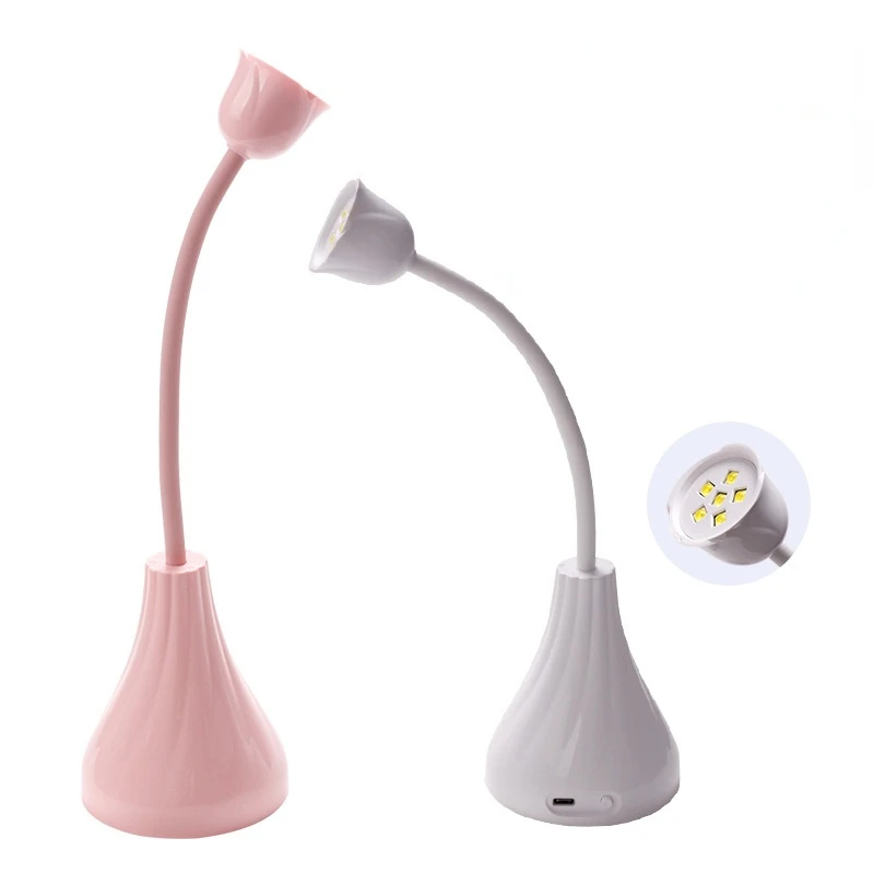 Manicure rose phototherapy lamp portable rechargeable non black hand quick nail drying oil phototherapy machine