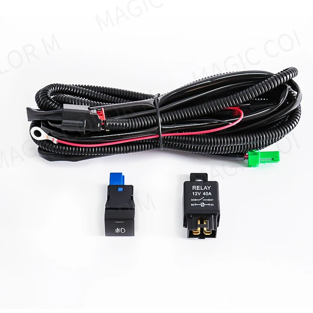 

Для Toyota Camry XSE SE 2018 2019 2020 светодиодные противотуманные фары DRL дневные ходовые огни переключатель жгута крышки противотуманные фары 12 В