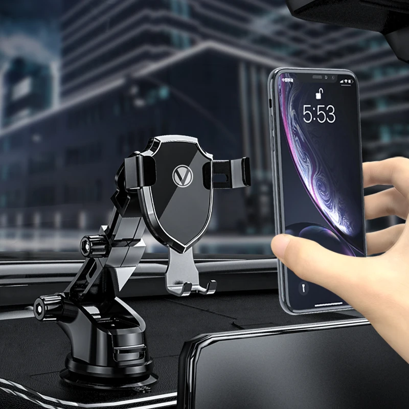 

M12 Gravity Car Phone Holder Support Smartphone Car Bracket CD Slot Mount Mobile Phone Holder for Car Charging Stand