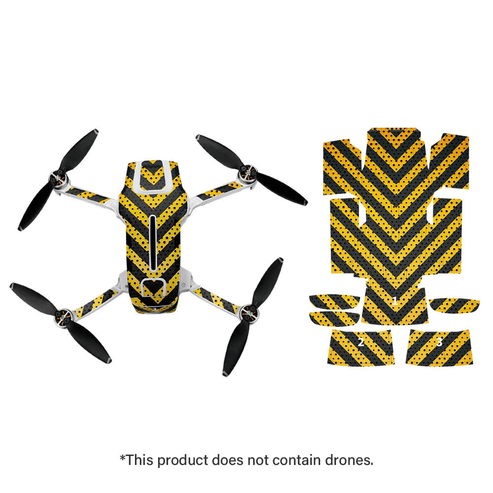 

Decorative Skin Reusable Battery PVC Sticker Fashion Easy Paste Body Drone Accessories Camera Protective Film For FIMI X8 Mini