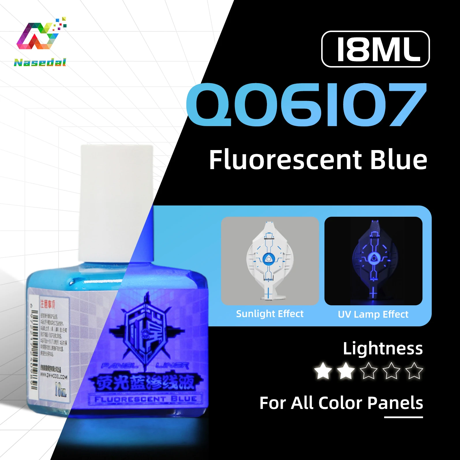 

Флуоресцентная краска для моделей 18 мл