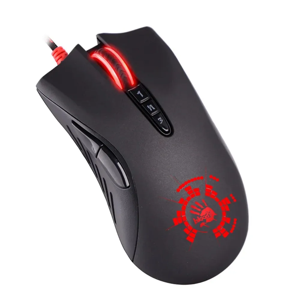 Игровая мышь A4tech Bloody A91 проводная, оптическая, с откликом 0.2 мс, 4000 CPI, программируемыми макросами для ПК, ноутбуков и геймеров FPS (art.: 3920dbcd2ece8) - 3920dbcd2ece8
